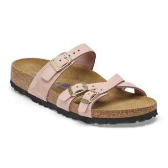 Franca Soft FootbedN Nubuck-lær Soft Pink