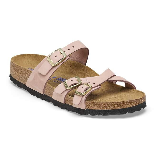 Franca Soft FootbedN Nubuck-lær Soft Pink Franca Soft FootbedN Nubuck-lær Soft Pink