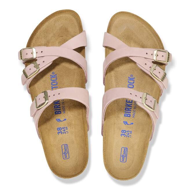 Franca Soft FootbedN Nubuck-lær Soft Pink Franca Soft FootbedN Nubuck-lær Soft Pink