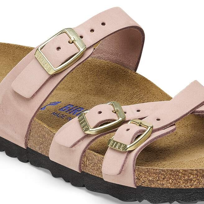 Franca Soft FootbedN Nubuck-lær Soft Pink Franca Soft FootbedN Nubuck-lær Soft Pink