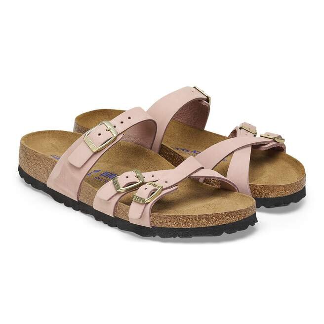 Franca Soft FootbedN Nubuck-lær Soft Pink Franca Soft FootbedN Nubuck-lær Soft Pink