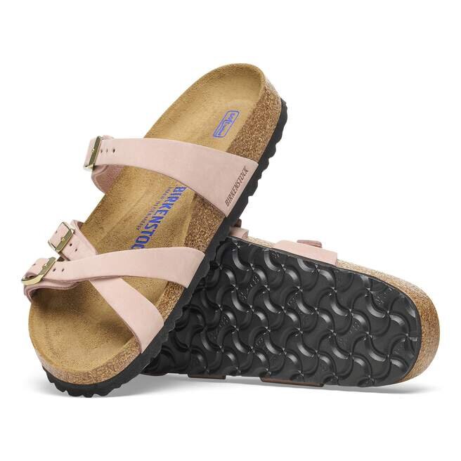 Franca Soft FootbedN Nubuck-lær Soft Pink Franca Soft FootbedN Nubuck-lær Soft Pink
