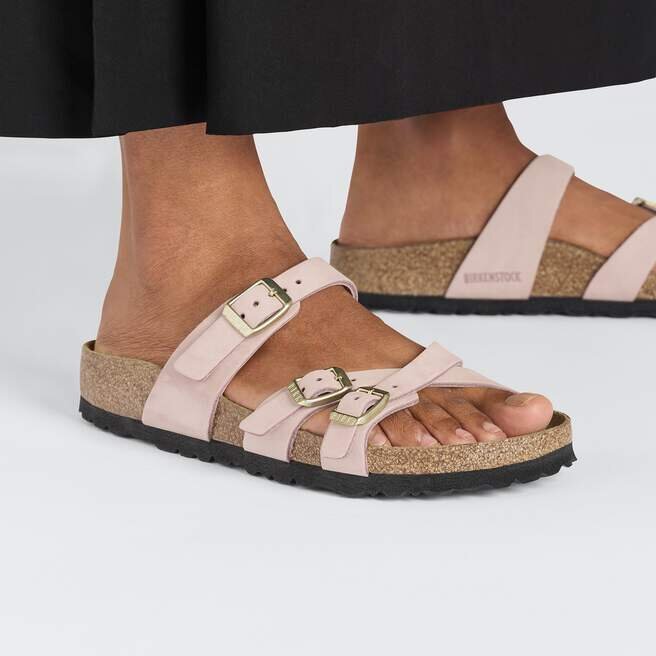 Franca Soft FootbedN Nubuck-lær Soft Pink Franca Soft FootbedN Nubuck-lær Soft Pink