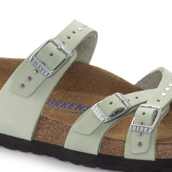 Franca Soft FootbedN Nubuck Leather Matcha Franca Soft FootbedN Nubuck Leather Matcha