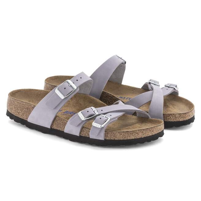 Franca Soft FootbedN Nubuck Leather Purple Fog Franca Soft FootbedN Nubuck Leather Purple Fog