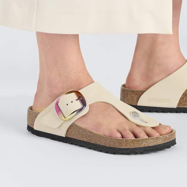 Gizeh Big Buckle naturlig nubucklær Gizeh Big Buckle naturlig nubucklær