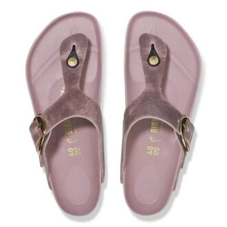 Gizeh Big Buckle naturlig oljet skinn