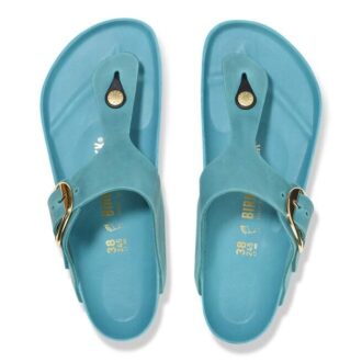 Gizeh Big Buckle naturlig oljet skinn