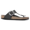 Gizeh Big Buckle naturlig oljet skinn
