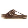 Gizeh Big Buckle naturlig oljet skinn