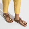 Gizeh Big Buckle naturlig oljet skinn