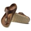 Gizeh Big Buckle naturlig oljet skinn