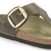 Gizeh Big Buckle naturlig oljet skinn
