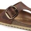 Gizeh Big Buckle naturlig oljet skinn