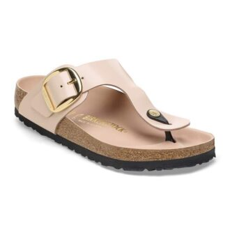 Gizeh Big Buckle naturlig skinnlakk