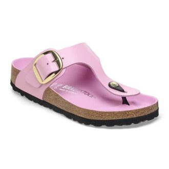 Gizeh Big Buckle naturlig skinnlakk