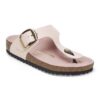 Gizeh Big Buckle naturlig skinnlakk Gizeh Big Buckle naturlig skinnlakk