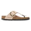Gizeh Big Buckle naturlig skinnlakk Gizeh Big Buckle naturlig skinnlakk