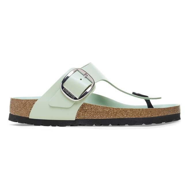 Gizeh Big Buckle naturlig skinnlakk Gizeh Big Buckle naturlig skinnlakk