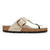 Gizeh Big Buckle naturlig skinnlakk Gizeh Big Buckle naturlig skinnlakk
