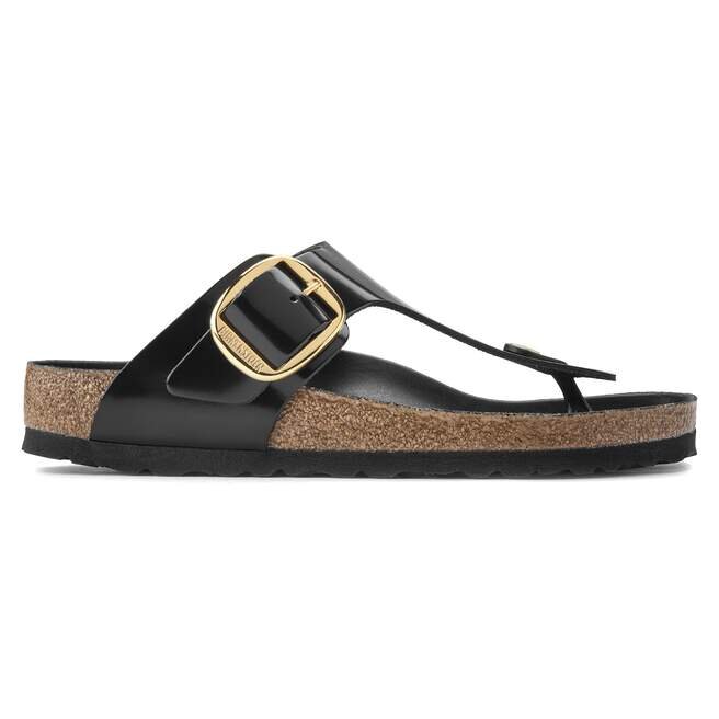 Gizeh Big Buckle naturlig skinnlakk Gizeh Big Buckle naturlig skinnlakk