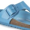 Gizeh Big Buckle naturlig skinnlakk Gizeh Big Buckle naturlig skinnlakk