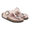 Gizeh Big Buckle naturlig skinnlakk Gizeh Big Buckle naturlig skinnlakk