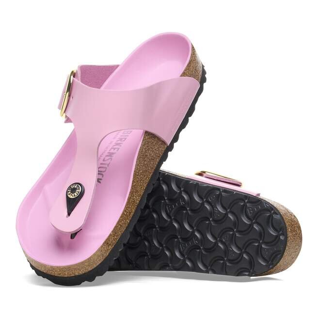 Gizeh Big Buckle naturlig skinnlakk Gizeh Big Buckle naturlig skinnlakk