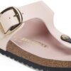Gizeh Big Buckle naturlig skinnlakk Gizeh Big Buckle naturlig skinnlakk