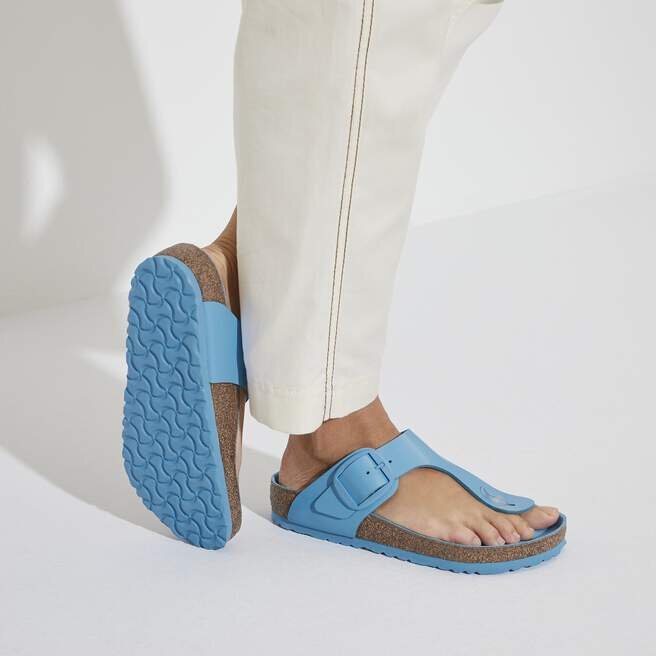 Gizeh Big Buckle naturlig skinnlakk Gizeh Big Buckle naturlig skinnlakk