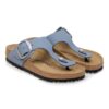 Gizeh Big Buckle Nubuk Leather