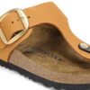 Gizeh Big Buckle Nubuk Leather