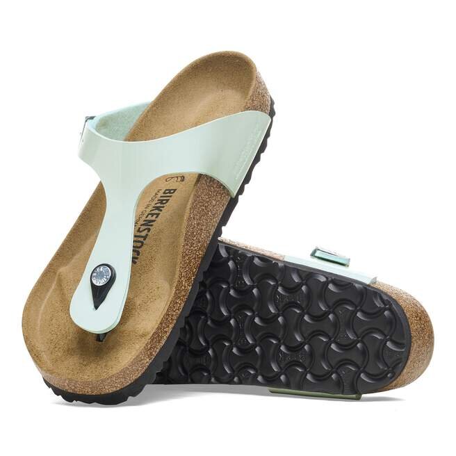 Gizeh Birko-Flor Patent Patent Surf Green Gizeh Birko-Flor Patent Patent Surf Green