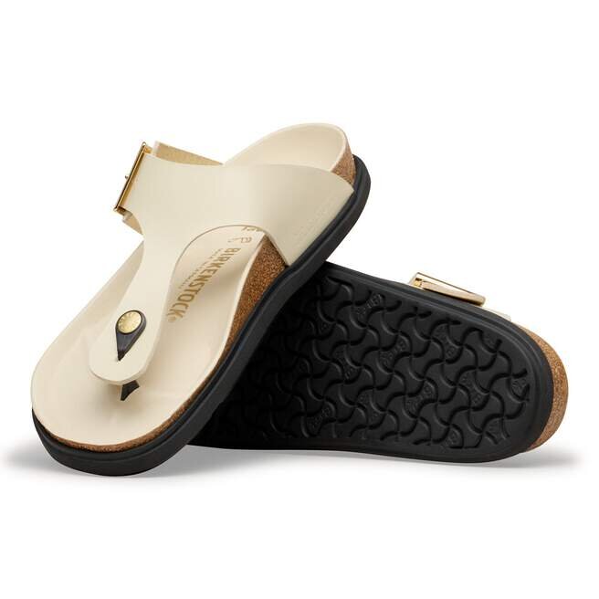 Gizeh Droplet Buckle Naturlæder Lakk Gizeh Droplet Buckle Naturlæder Lakk