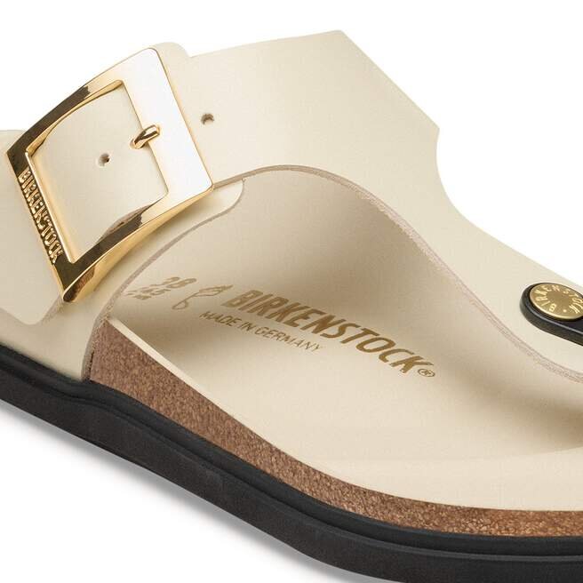 Gizeh Droplet Buckle Naturlæder Lakk Gizeh Droplet Buckle Naturlæder Lakk