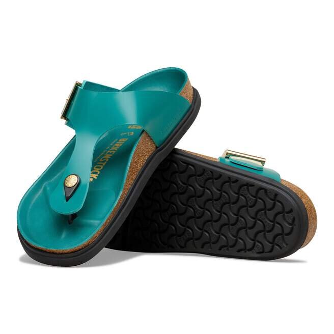 Gizeh Droplet Buckle Naturlæder Lakk Gizeh Droplet Buckle Naturlæder Lakk