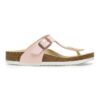 Gizeh Kids Bs Birko-Flor preget, skinnende lysrosa