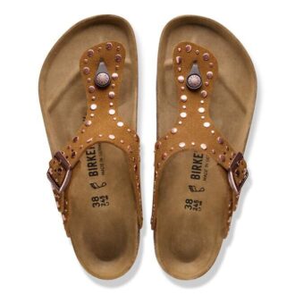 Gizeh Rivet Suede Leather
