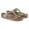 Gizeh Soft Footbed Nubuck Leather Dove Gray Gizeh Soft Footbed Nubuck Leather Dove Gray