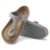 Gizeh Soft Footbed Nubuck Leather Dove Gray Gizeh Soft Footbed Nubuck Leather Dove Gray