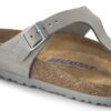 Gizeh Soft Footbed Nubuck Leather Dove Gray Gizeh Soft Footbed Nubuck Leather Dove Gray