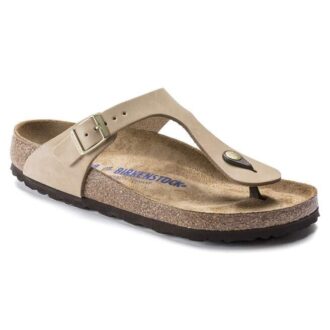 Gizeh Soft Footbed Nubuk-lær
