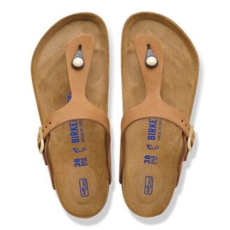 Gizeh Soft Footbed Nubuk-lær