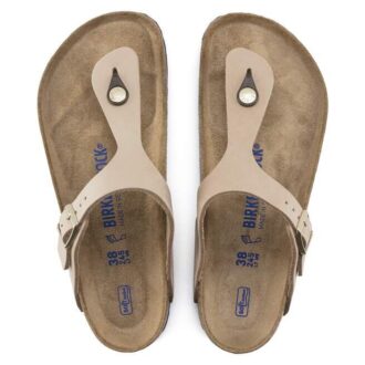 Gizeh Soft Footbed Nubuk-lær