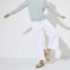 Glenda sandal i semsket skinn og tekstil Glenda sandal i semsket skinn og tekstil