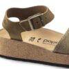 Glenda Suede Leather-Textile Faded Khaki Glenda Suede Leather-Textile Faded Khaki