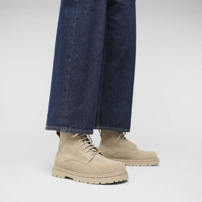 Highwood Lace Mid for kvinner i semsket skinn Highwood Lace Mid for kvinner i semsket skinn