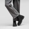 Highwood Lace Mid Women Leather Black Highwood Lace Mid Women Leather Black