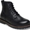 Highwood Lace Mid Women Leather Black Highwood Lace Mid Women Leather Black