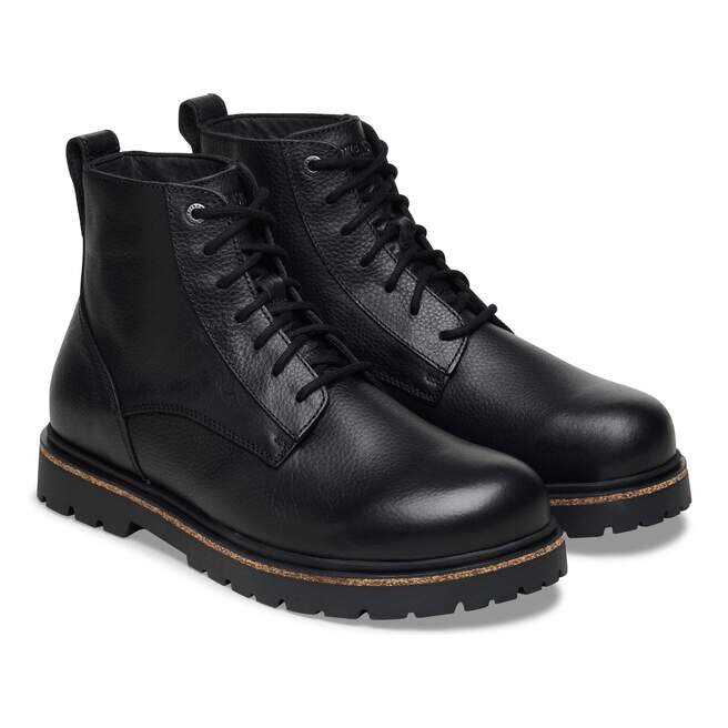 Highwood Lace Mid Women Leather Black Highwood Lace Mid Women Leather Black